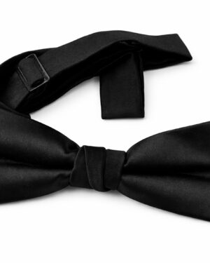 Čierny pánsky motýlik – elegantný doplnok